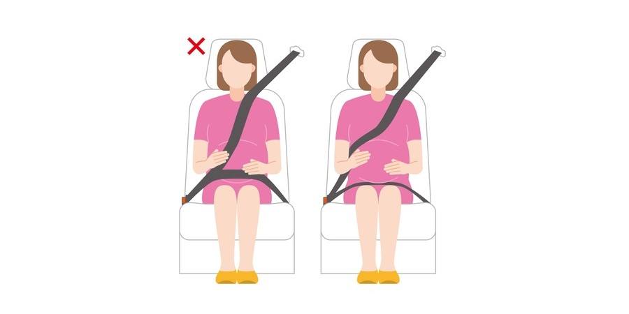 妊婦はいつまで車を運転していい 助産師解説 シートベルトの注意点 まなべび